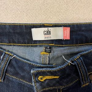 CAbi Style 3561 High Straight Jeans Size 8